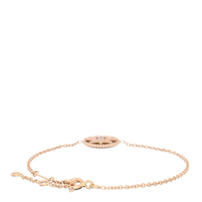 Christian Dior 18K Rose Gold Diamond Black Onyx Rose Des Vents Bracelet 2 of 3