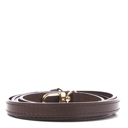 Louis Vuitton Calfskin 12mm Shoulder Strap Brown 2 of 4