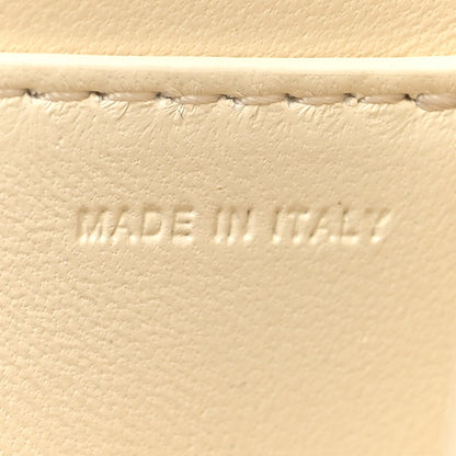 Valentino Garavani Calfskin Enamel VLogo Loco Flap Shoulder Bag Ivory 7 of 10