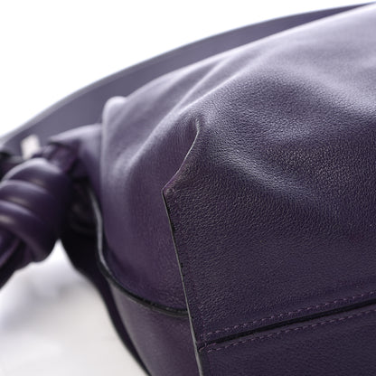 Loewe Calfskin Flamenco Knot Flap Bag Violet 12 of 15