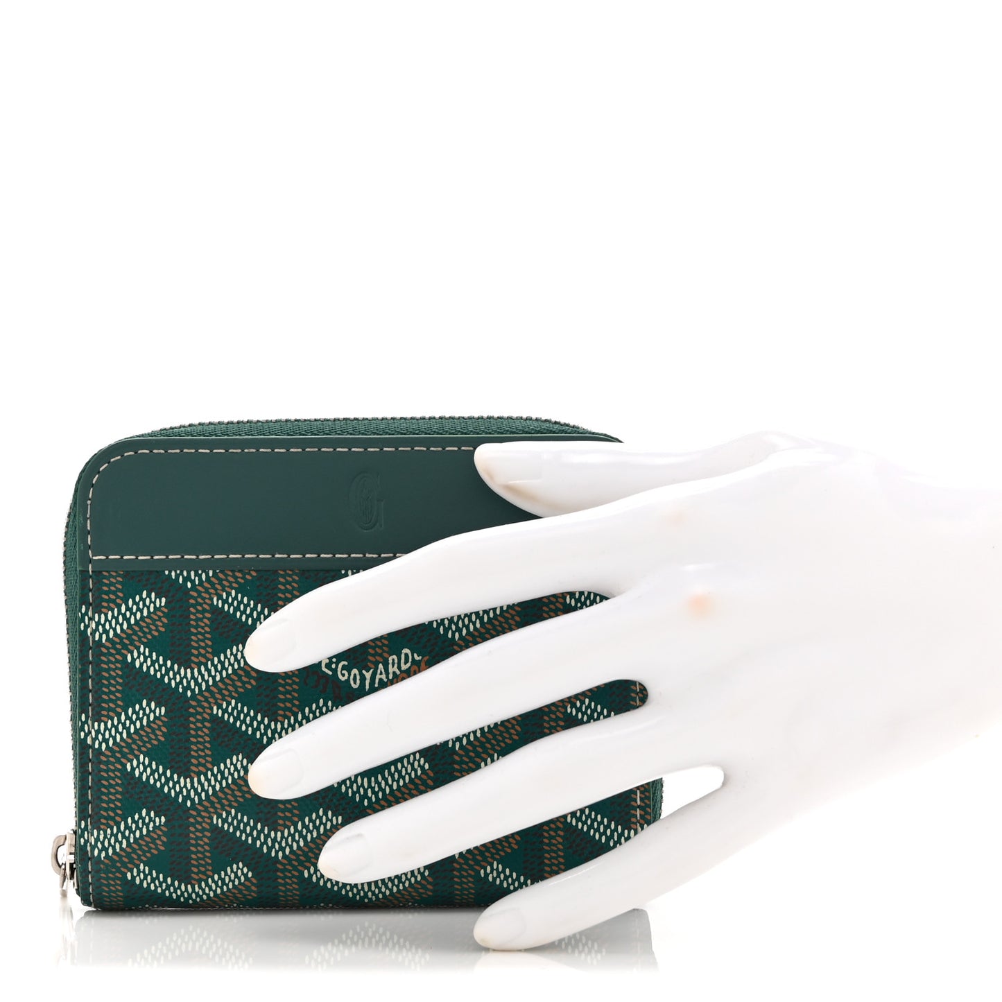 Goyardine Matignon PM Wallet Green