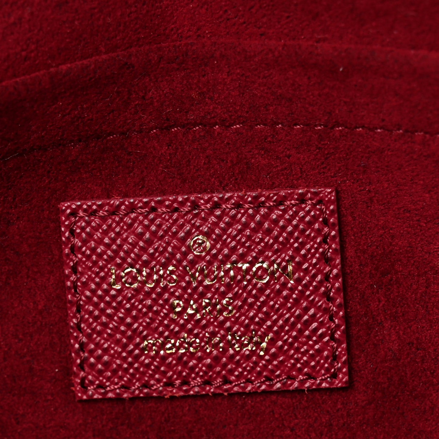 Monogram Pochette Felicie Chain Wallet Fuchsia