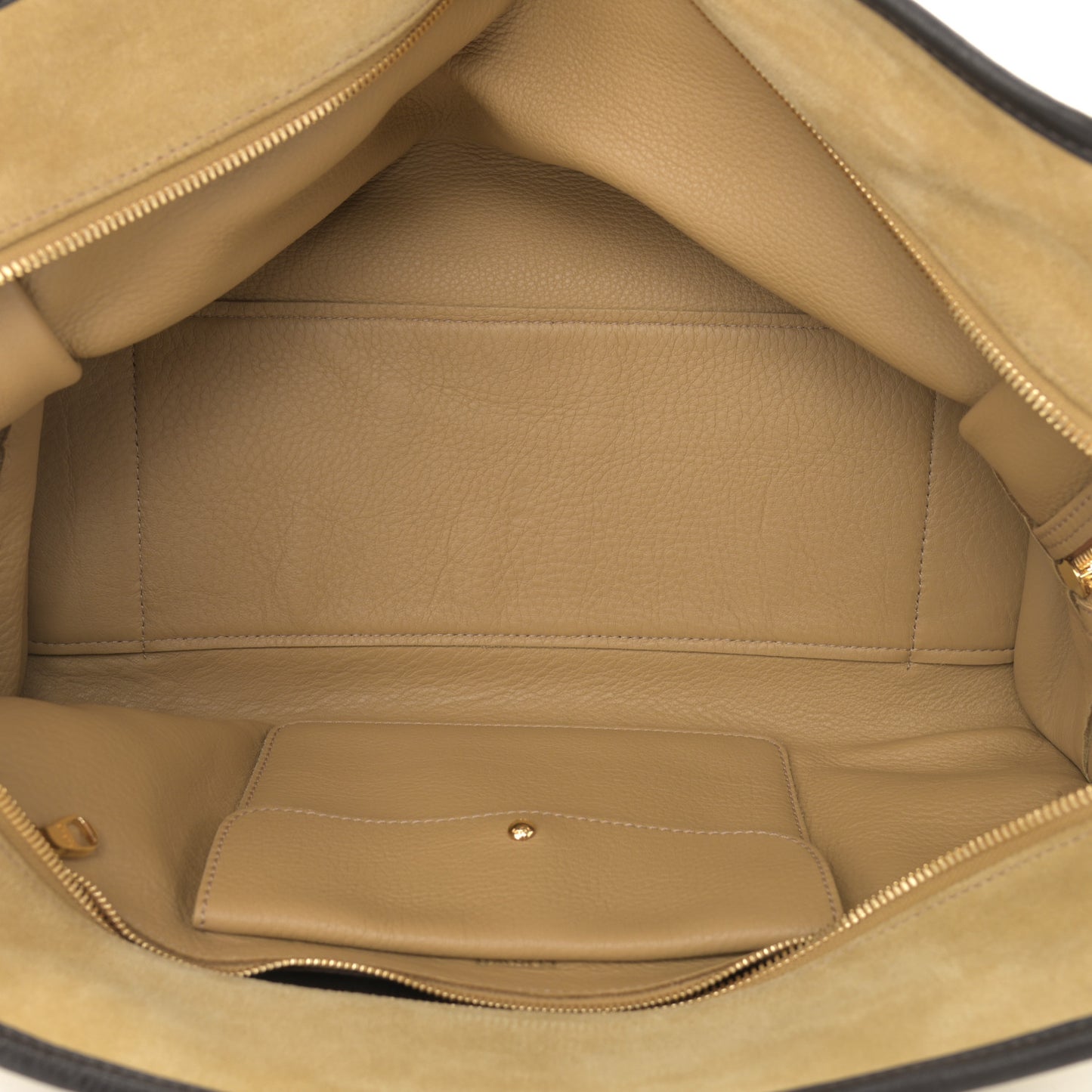 Suede Calfskin Amazona 36 Gold Brown