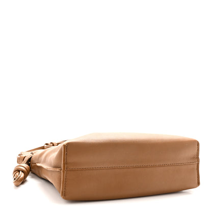 Loewe Calfskin Mini Flamenco Knot Clutch Warm Desert 4 of 9