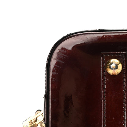 Louis Vuitton Vernis Alma PM Amarante 14 of 19