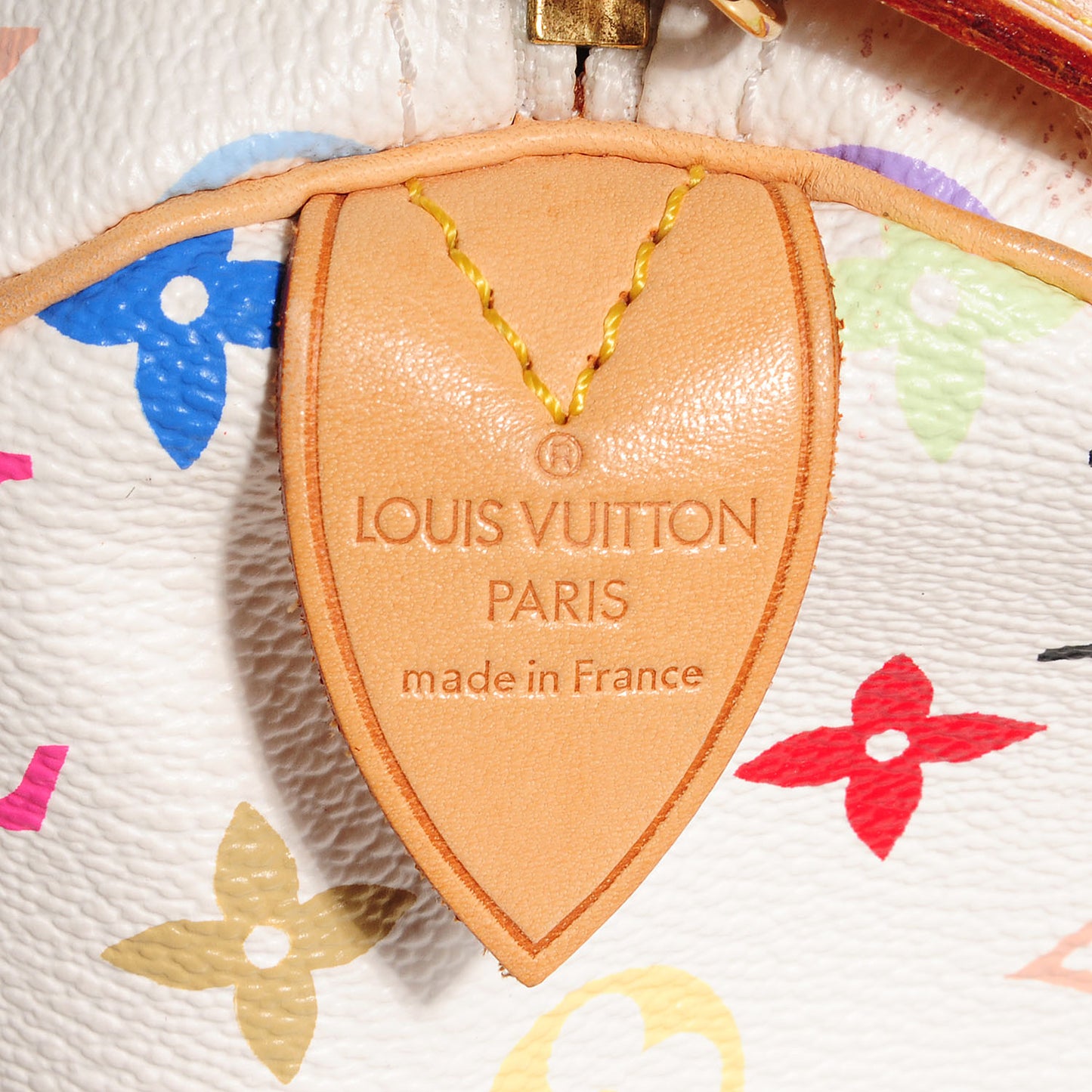 Monogram Multicolor Speedy 30 White