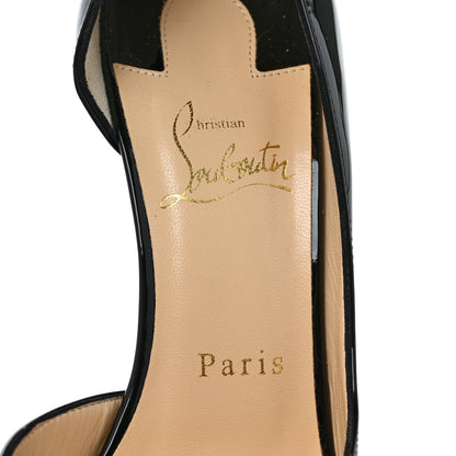 Christian Louboutin Patent Iriza 100 Pumps 38 Black 7 of 7