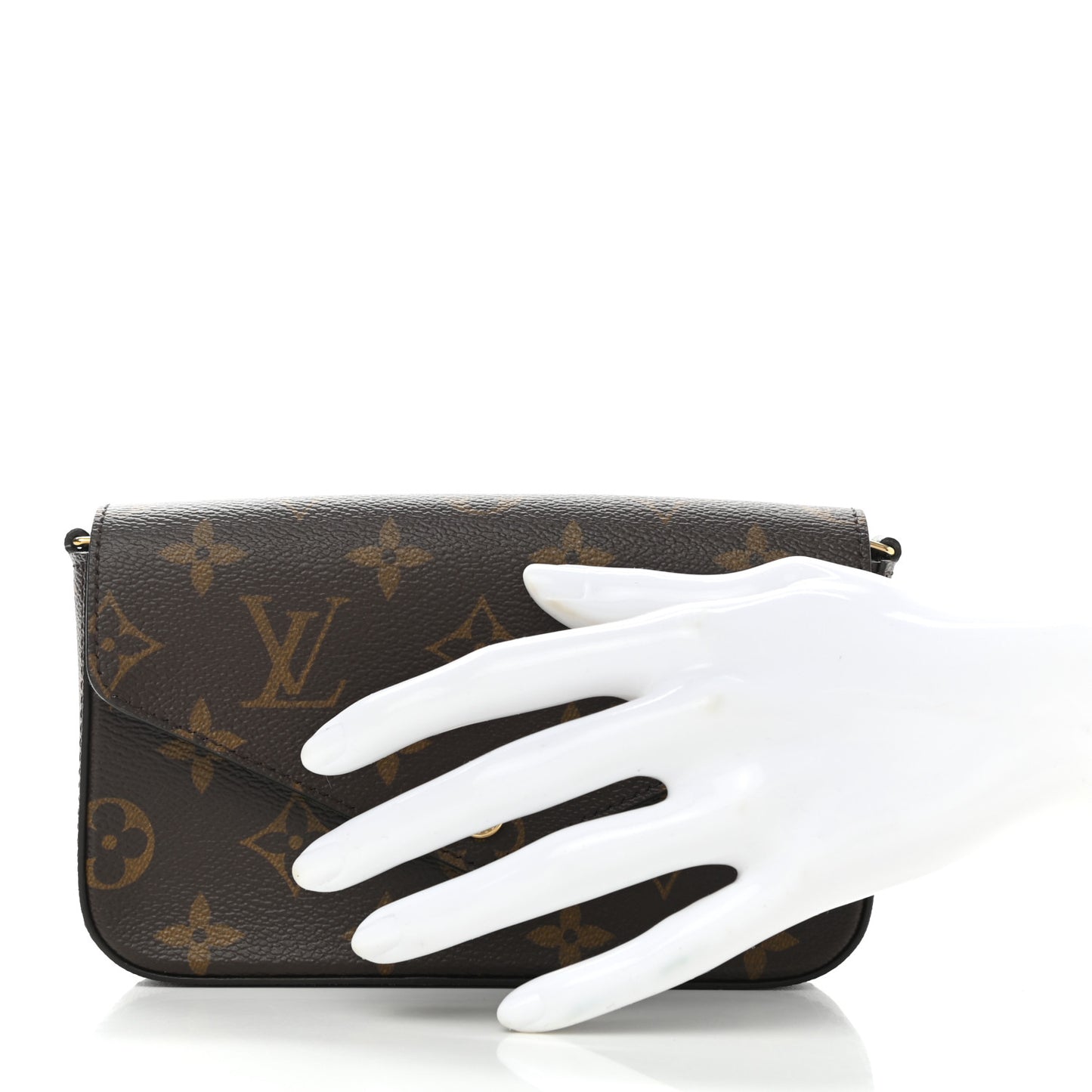 Monogram Felicie Strap & Go Felicie Pochette Kaki