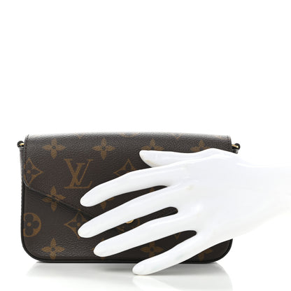 Louis Vuitton Monogram Felicie Strap & Go Felicie Pochette Kaki 3 of 6