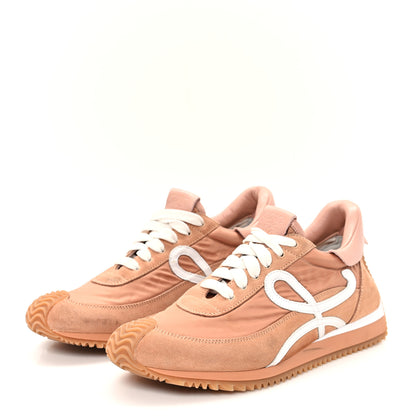 Loewe Nylon Suede Flow Runner Sneakers 38 Powder 4 of 9