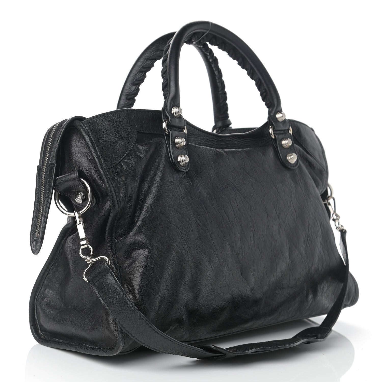 Balenciaga Agneau Giant 12 Silver Hardware City Black 3 of 11