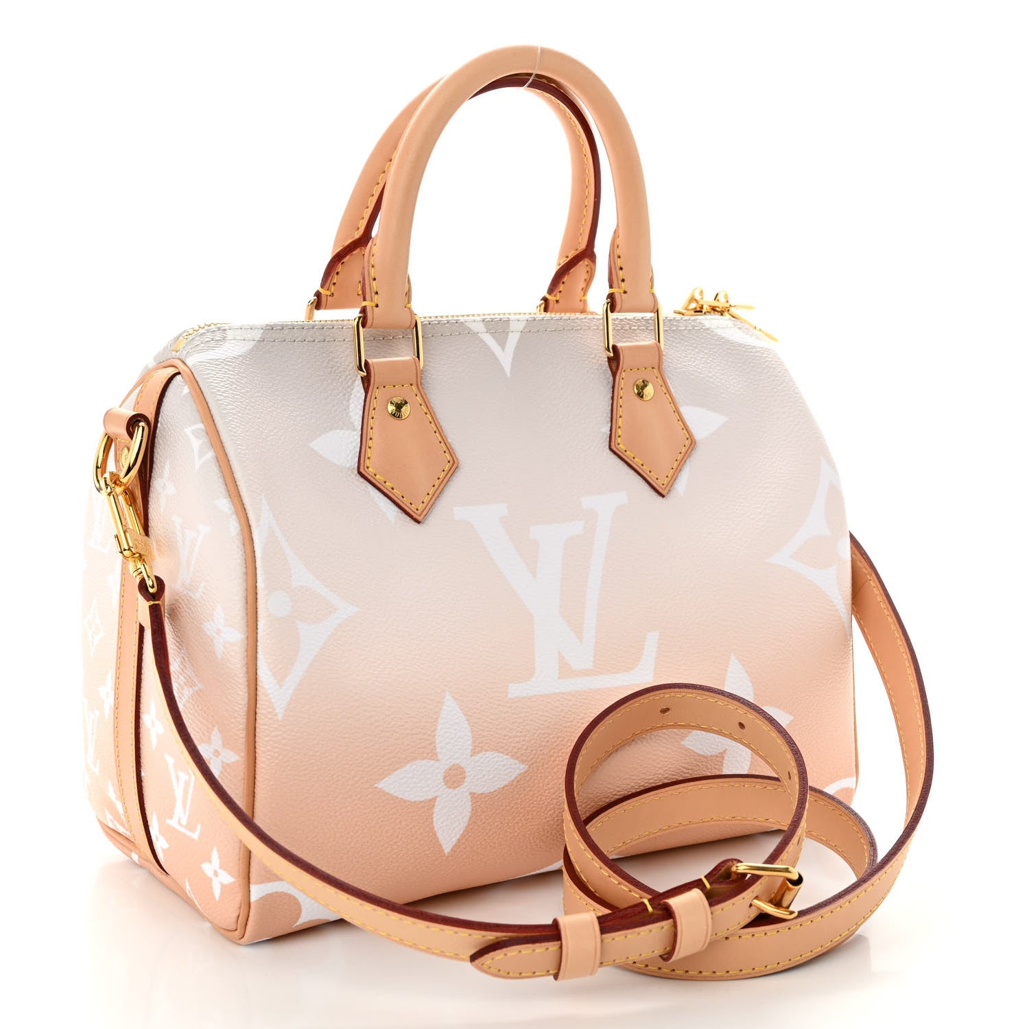 Louis Vuitton Monogram Giant By The Pool Speedy Bandouliere 25 Brume 3 of 10