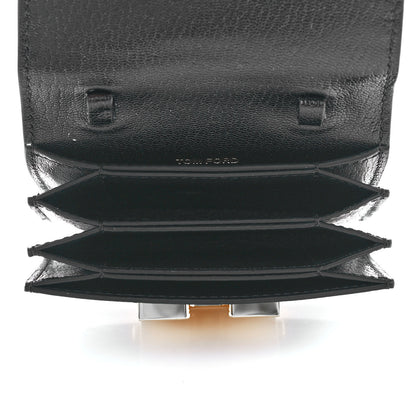 Tom Ford Shiny Goatskin Day Bag Black 4 of 9