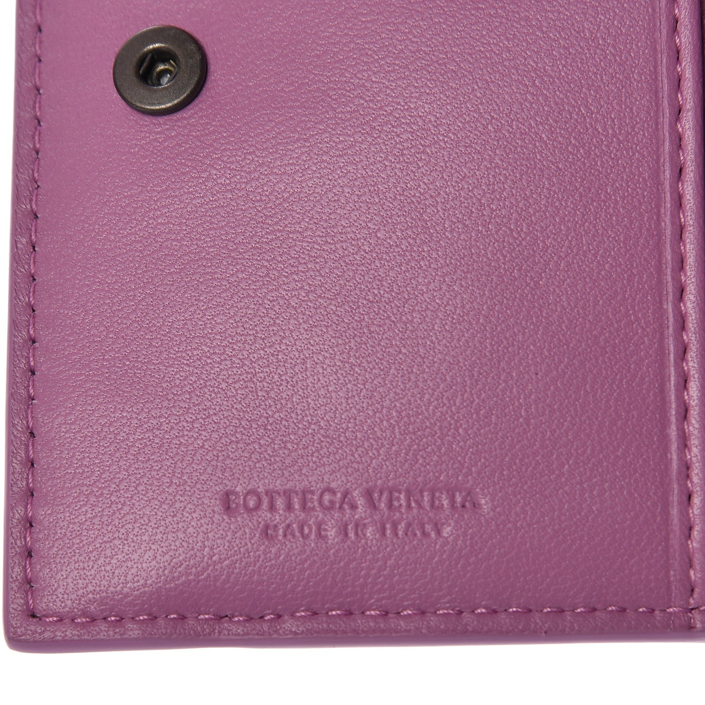 Nappa Intrecciato Compact Wallet Twilight