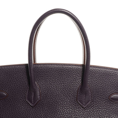 Hermes Togo Birkin 35 Raisin 22 of 34