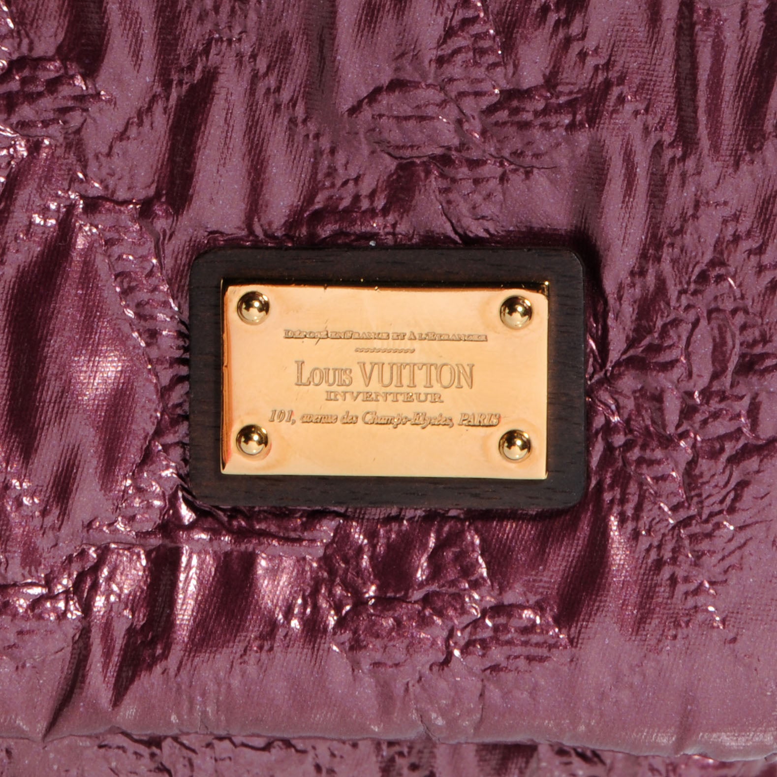 Louis Vuitton Jacquard Quilted Monogram Limelight African Queen Clutch Mara 8 of 8