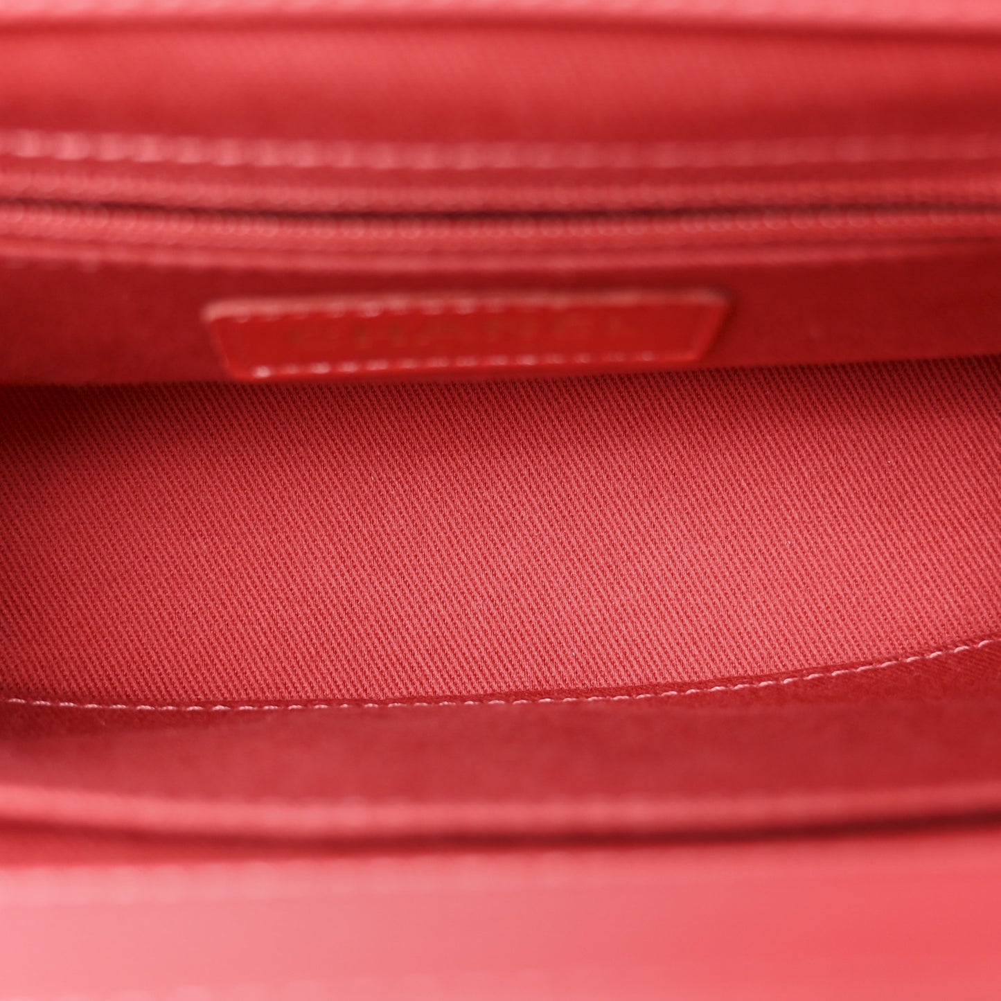 Caviar Quilted Small Business Affinity Flap Coral