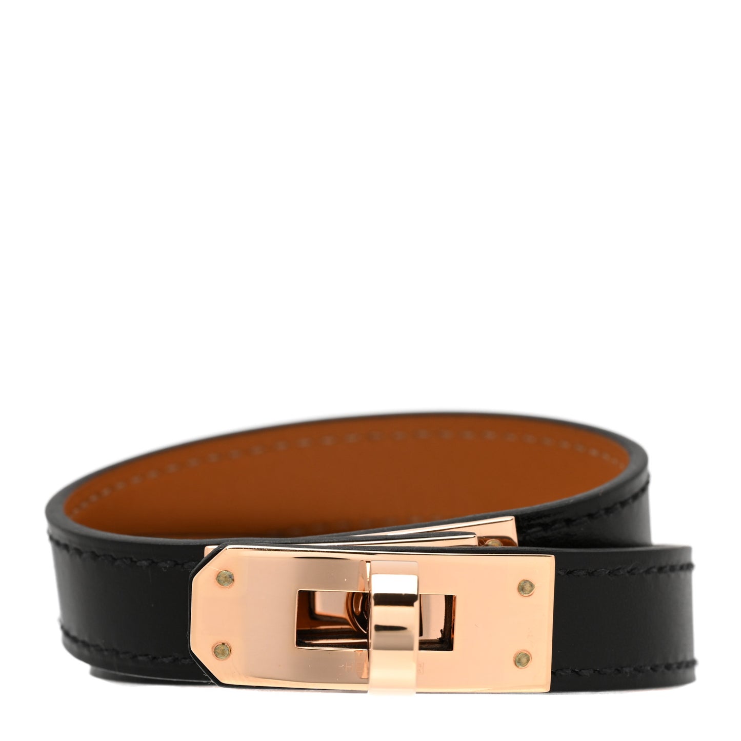 Box Kelly Double Tour Bracelet T2 Black