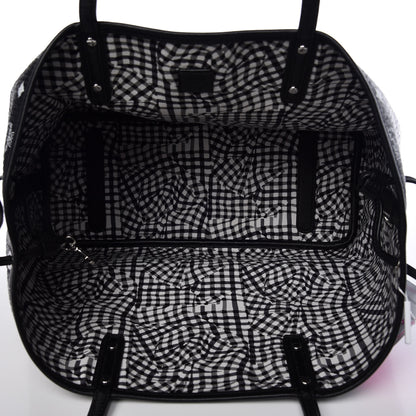 MCM Visetos Medium Reversible Shopper Tote Black 10 of 16
