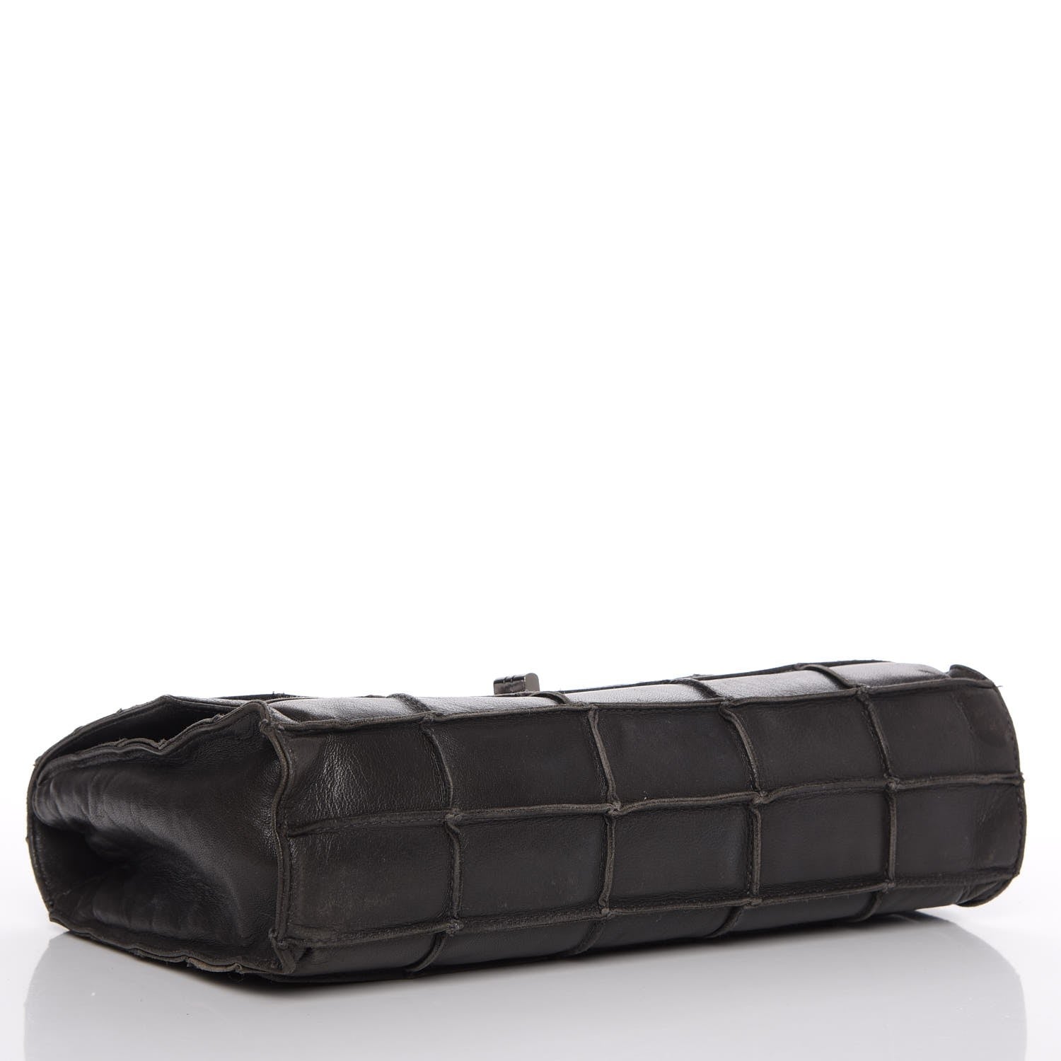 Chanel Lambskin Medium Patchwork Mademoiselle Flap Grey 4 of 12