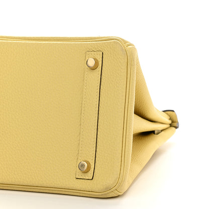 Hermes Togo Birkin 30 Jaune Poussin 9 of 10