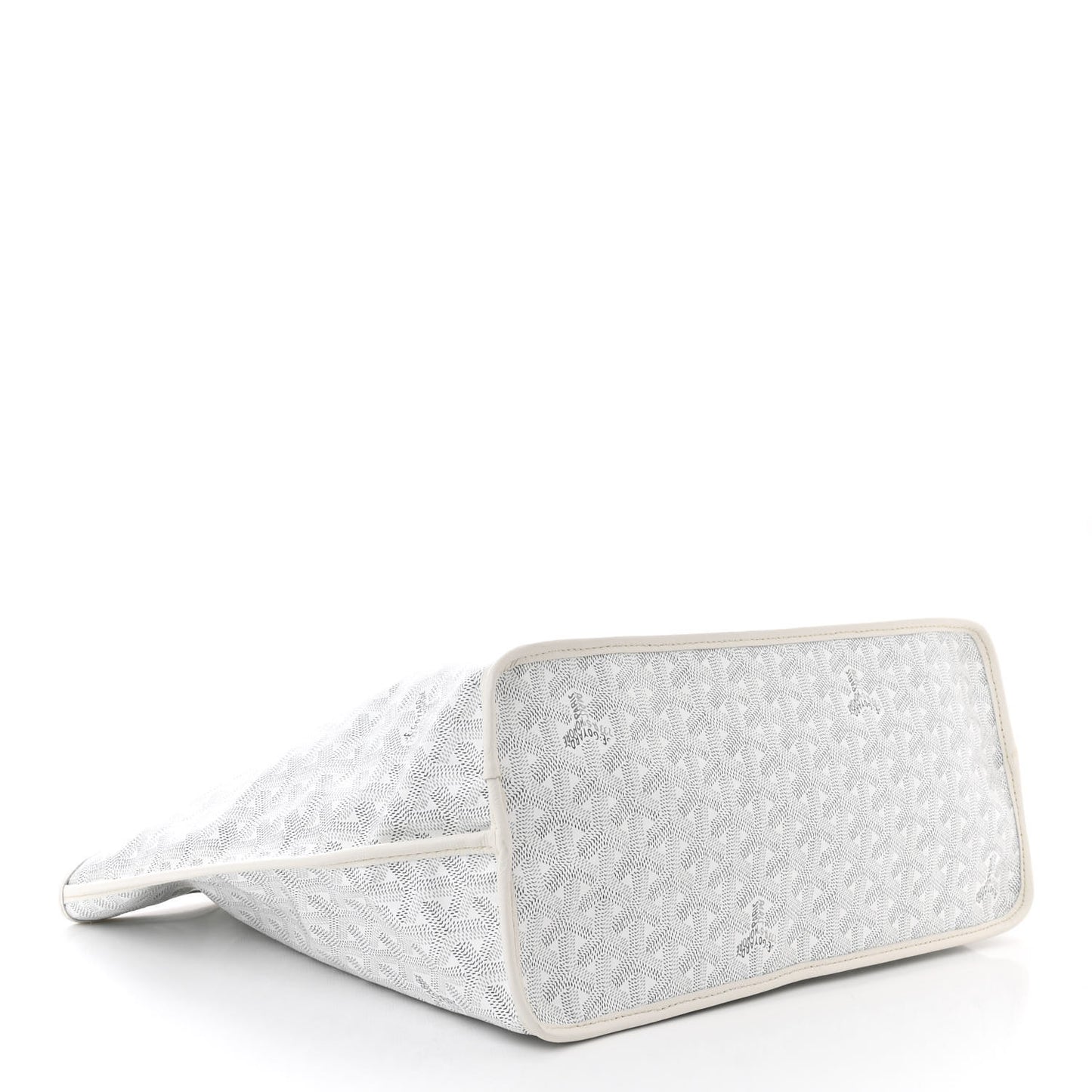 Goyardine Reversible Anjou PM White