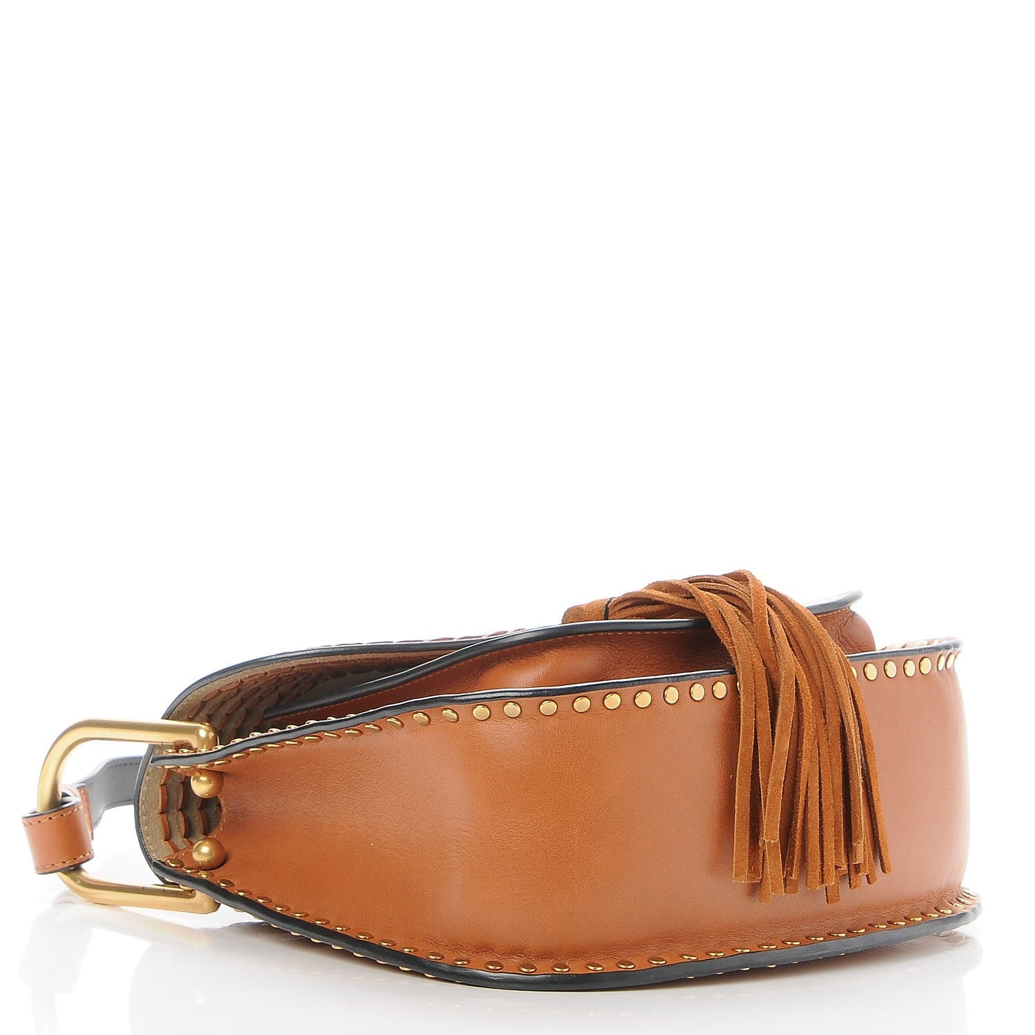 Chloe Calfskin Braided Medium Hudson Shoulder Bag Caramel 4 of 7