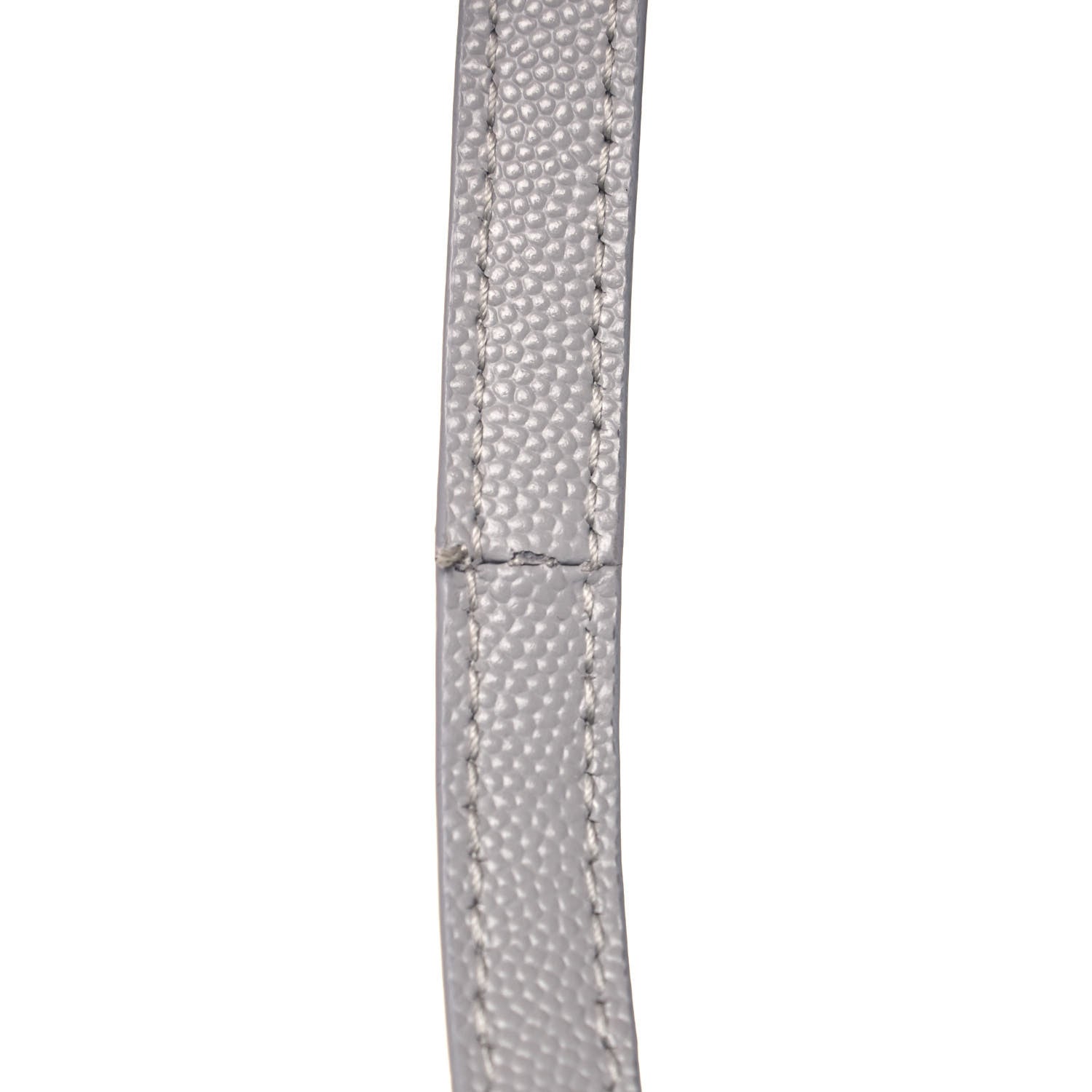 Saint Laurent Grain de Poudre Medium Classic Monogram Cassandra Top Handle Granite 13 of 15