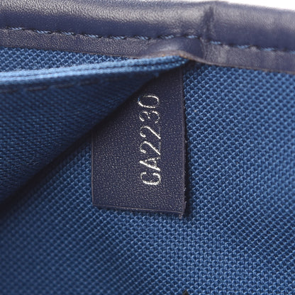 Louis Vuitton Monogram Escale Neverfull MM Blue 6 of 8