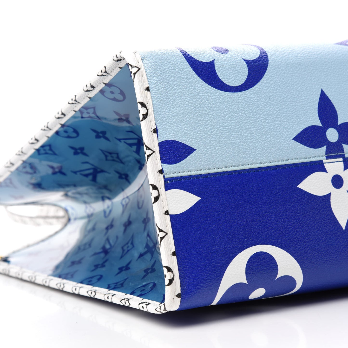 Monogram Giant Saint Tropez Onthego Blue