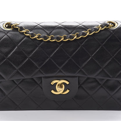 Chanel Lambskin Quilted Small Double Flap Black 9 of 15
