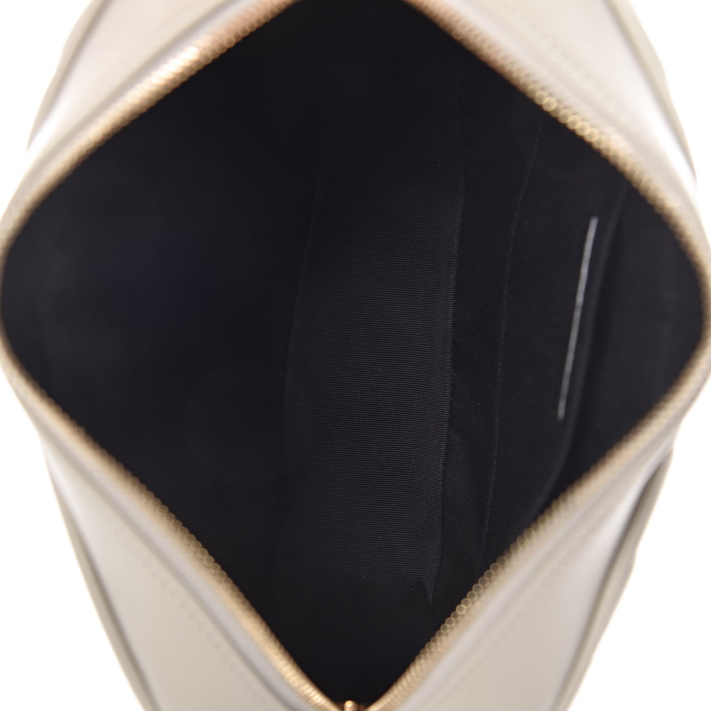 Calfskin Matelasse Monogram Lou Camera Bag Crema Soft