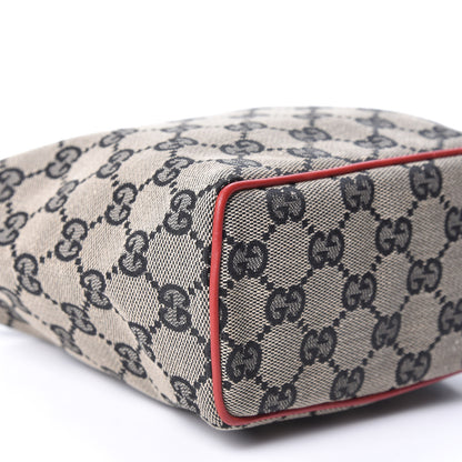 Gucci Monogram GG Pochette Shoulder Bag Navy 5 of 9