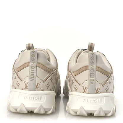 Louis Vuitton Calfskin LV Rush Sneakers 41 Cream 6 of 12
