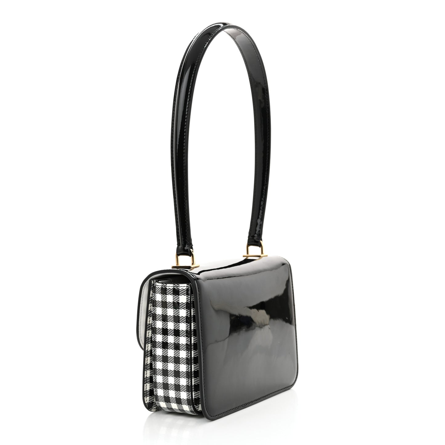 Patent Teen Vichy Garance Black White