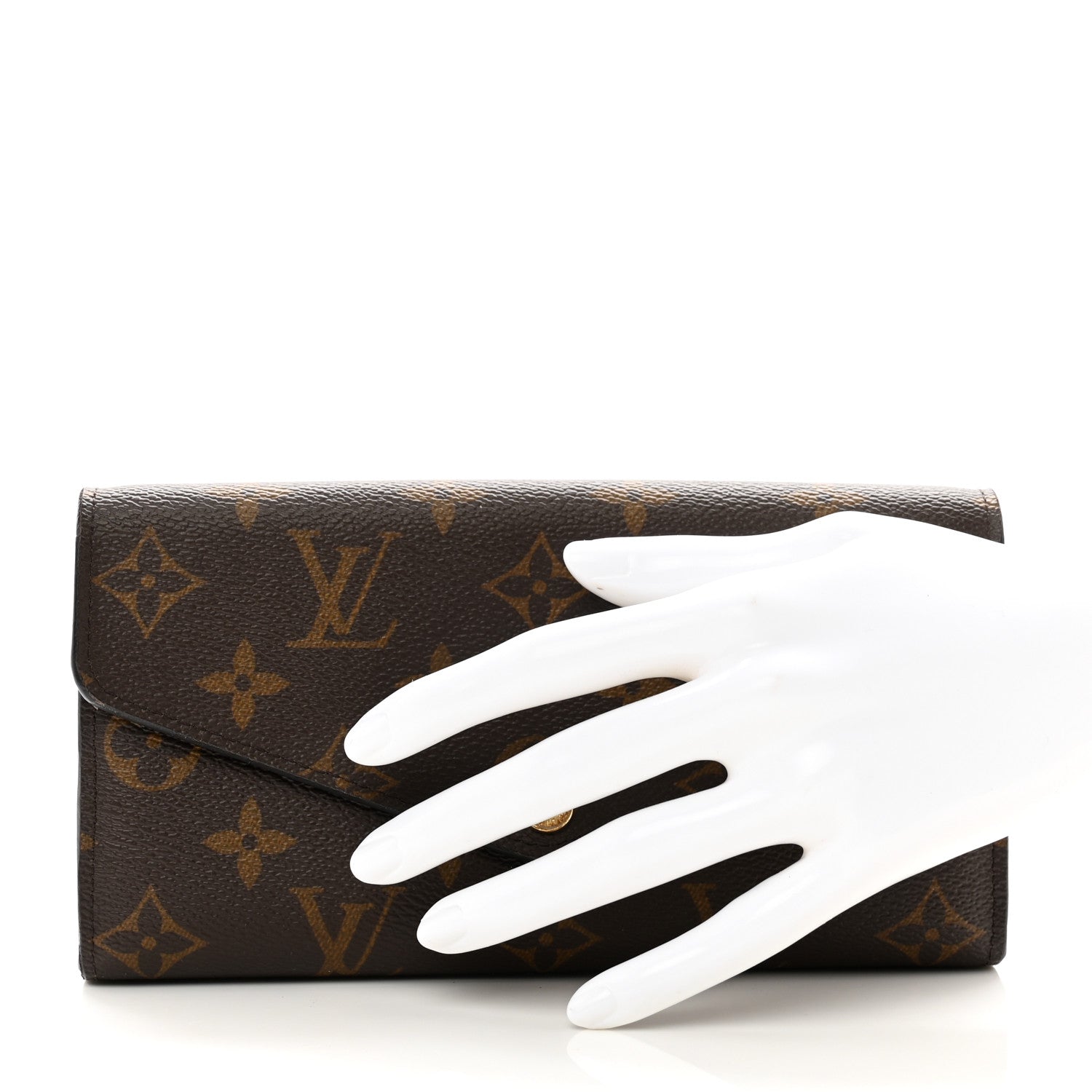 Louis Vuitton Monogram Sarah Wallet NM 2 of 9