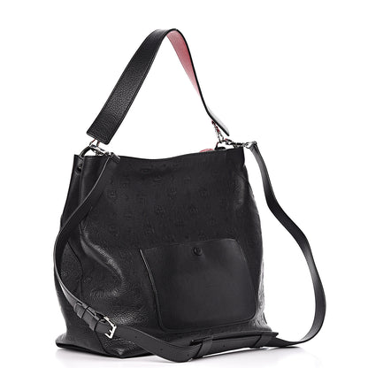 MCM Calfskin Ottomar Large Klara Hobo Black 3 of 9