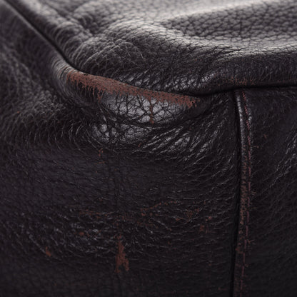 Chanel Metallic Deerskin Luxe Ligne Flap Black 20 of 34