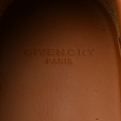 Givenchy Debossed Calfskin Mens Slip On Basketball Skater Sneakers 41 Brown 6 of 7