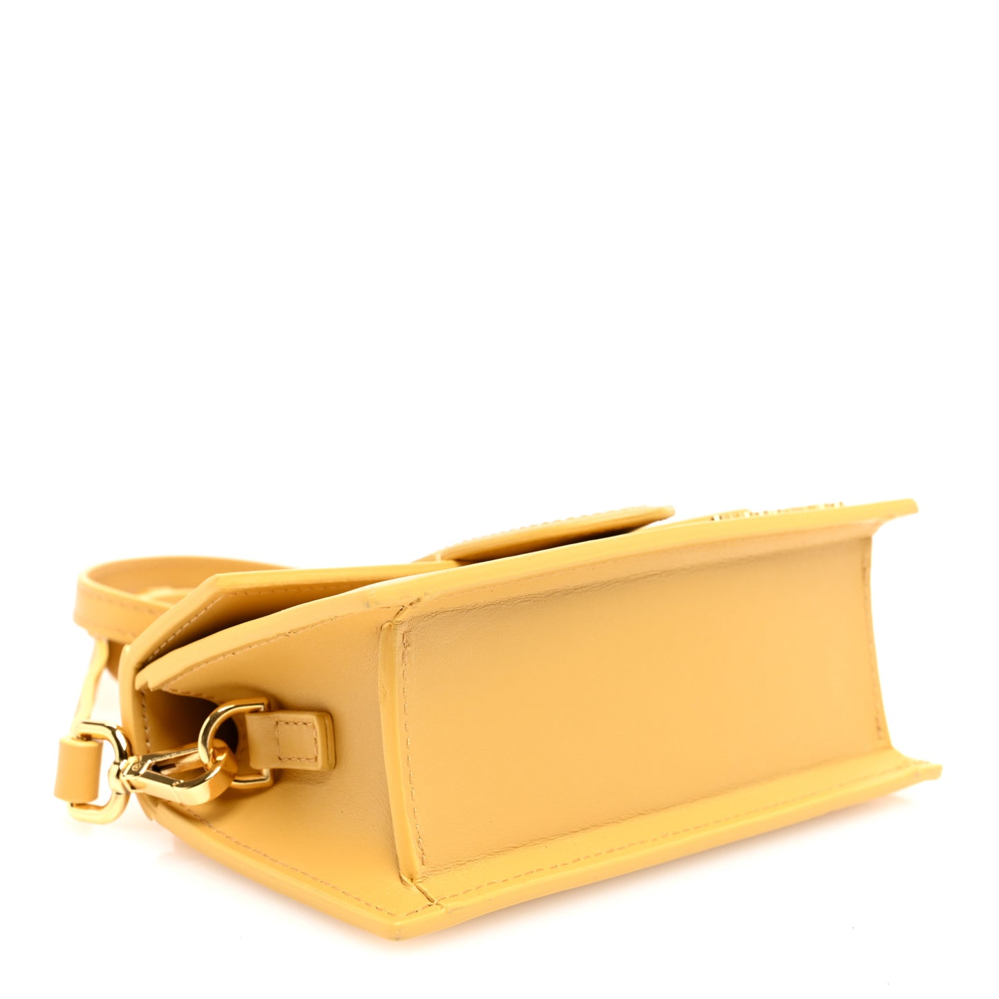 Smooth Calfskin Le Bambino Dark Yellow
