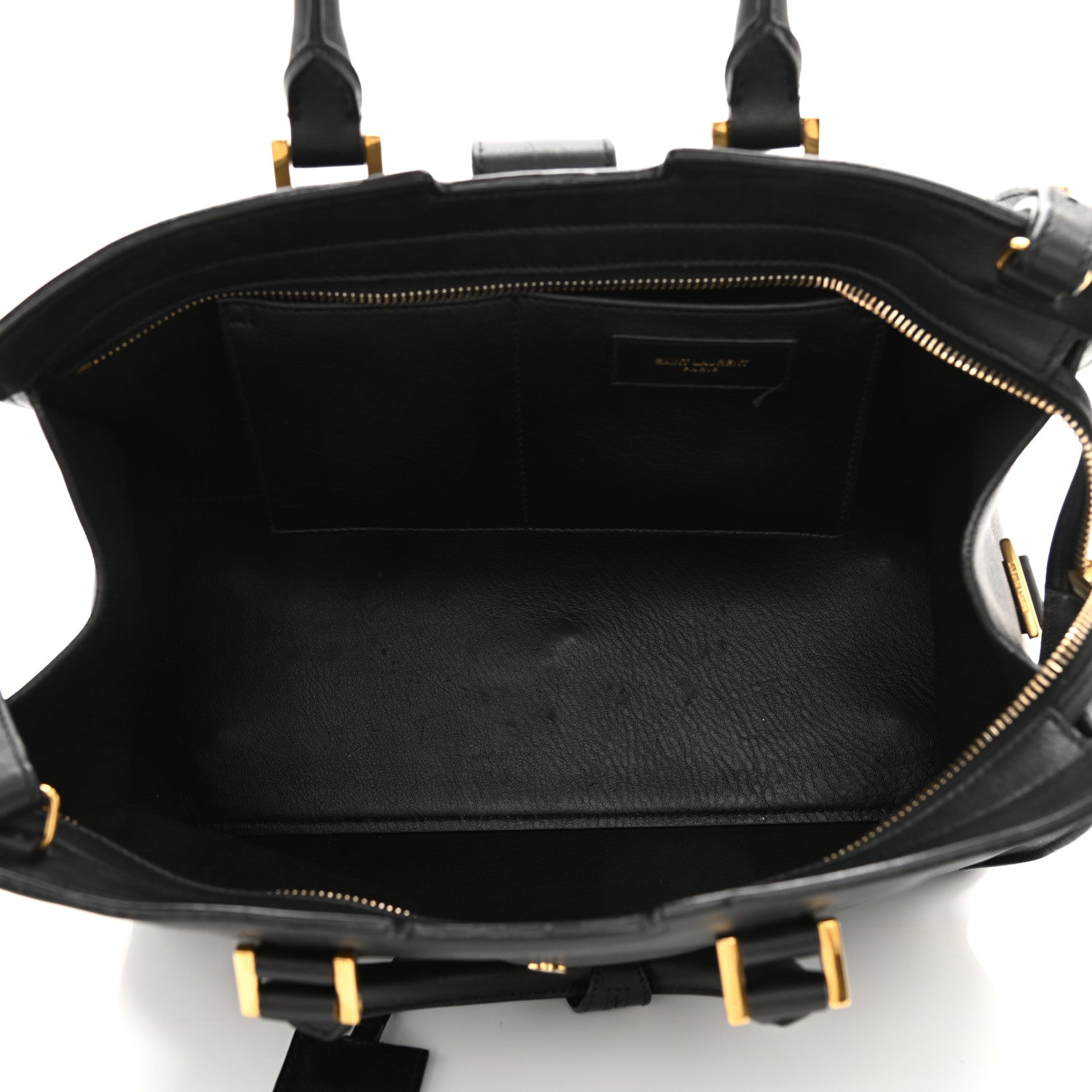 Saint Laurent Calfskin Small Classic Y Cabas Black 5 of 10