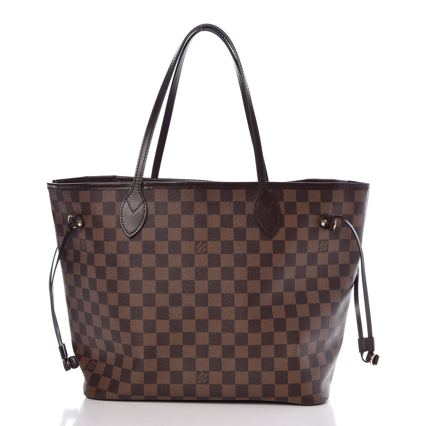 Damier Ebene Neo Neverfull MM Rose Ballerine