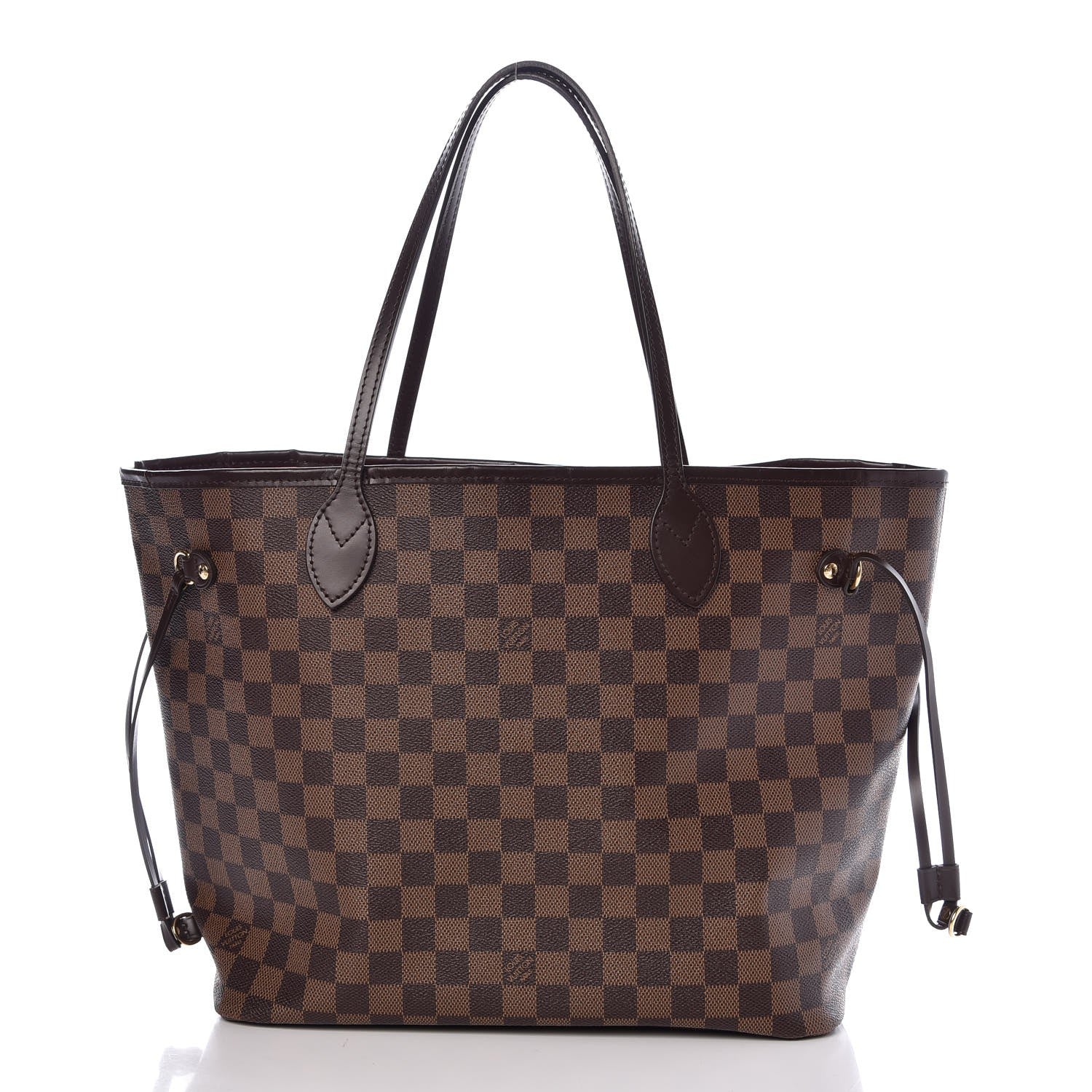 Louis Vuitton Damier Ebene Neo Neverfull MM Rose Ballerine 2 of 6