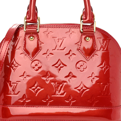 Louis Vuitton Vernis Alma BB Pomme D'Amour 8 of 10