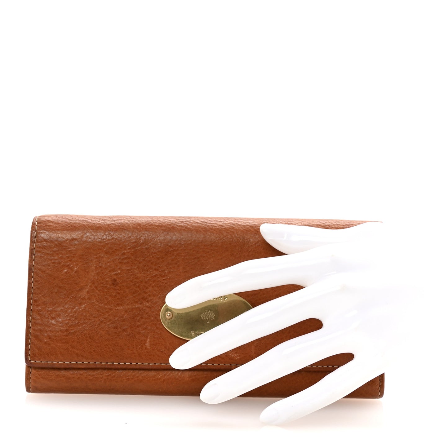 Natural Vegetable Tanned Continental Wallet Oak