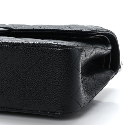 Chanel Caviar Quilted Medium Double Flap Black 9 of 9