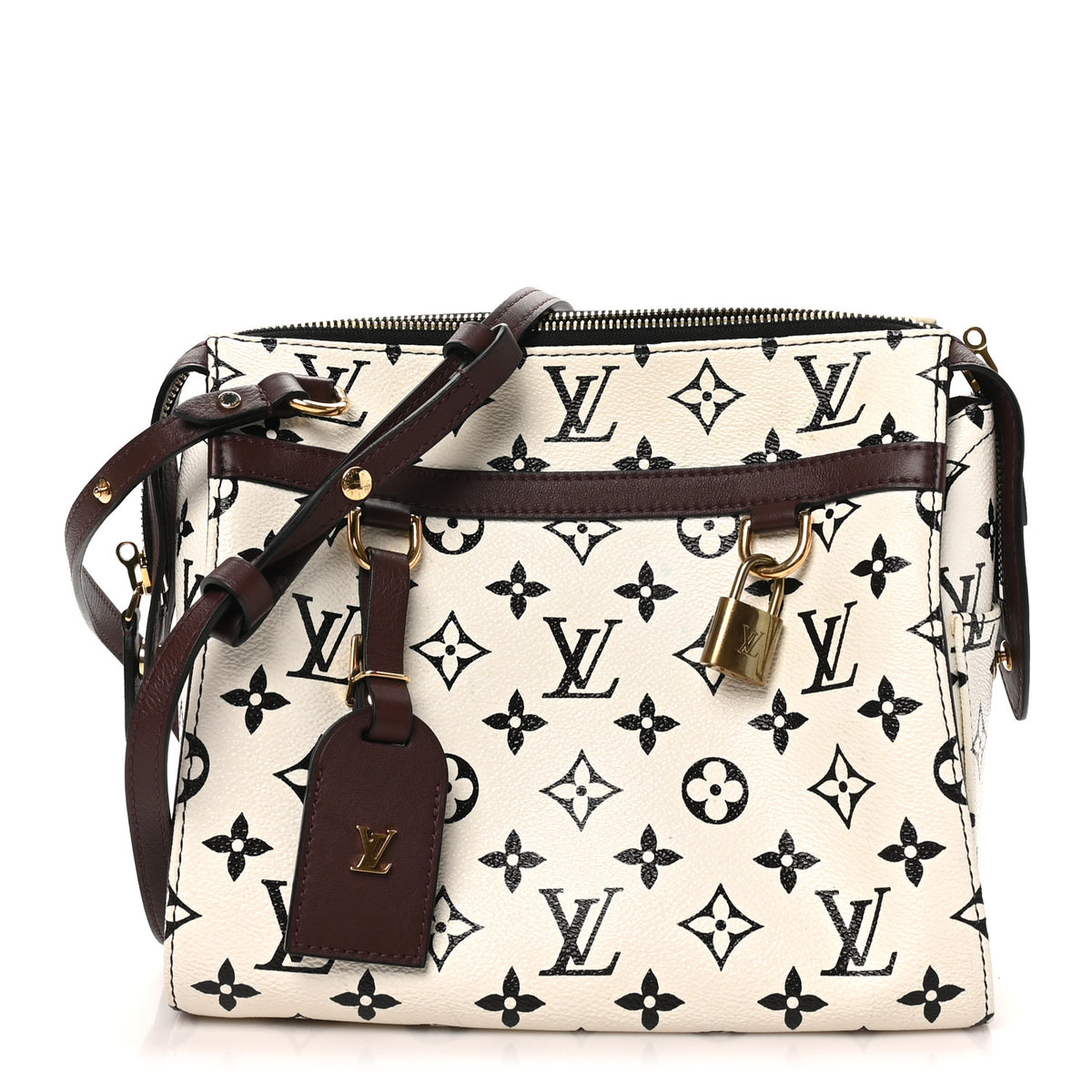 Monogram Speedy Amazon PM White Chocolat