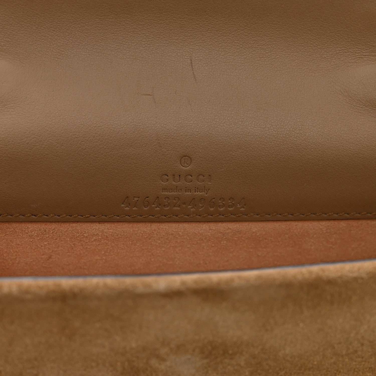 Gucci GG Supreme Monogram Super Mini Dionysus Shoulder Bag Taupe 7 of 11