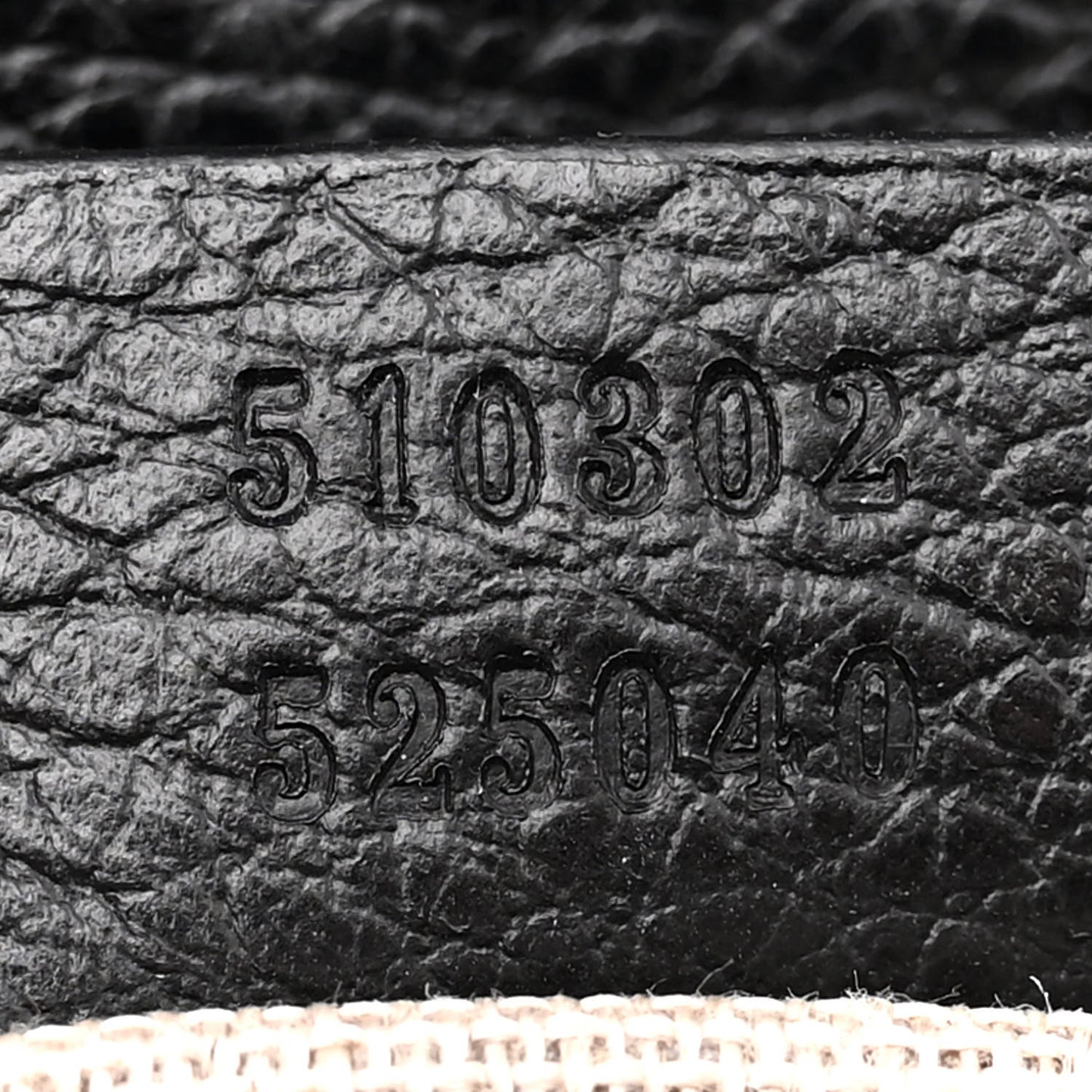 Dollar Calfskin Interlocking G Top Handle Shoulder Bag Black