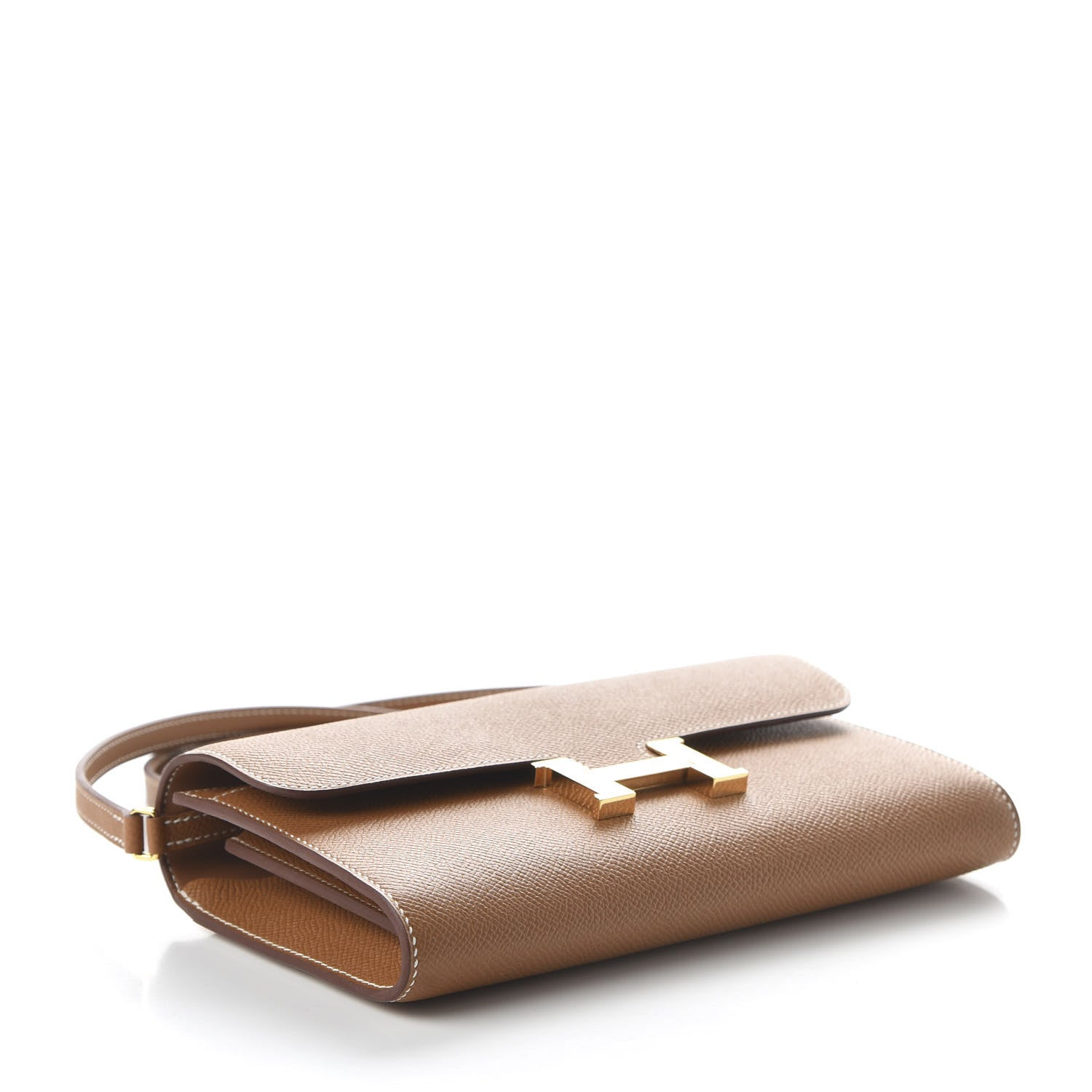 Hermes Epsom Constance Long Wallet To Go Gold 4 of 10
